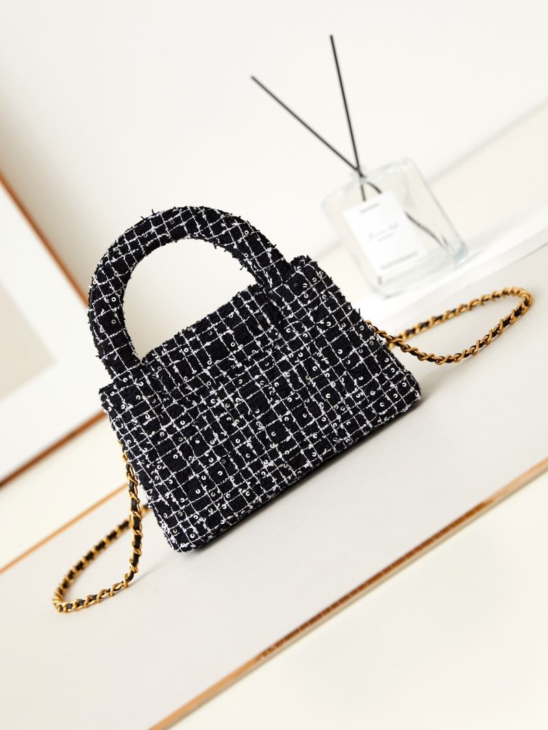 Ch**el top handle bags